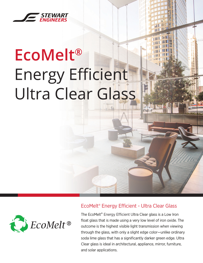 EcoMelt™ Ultra Clear Glass
