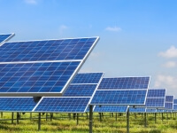 Solar panels made with thin-film conductive CVD coatings